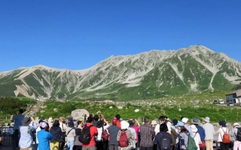 立山に広がる豊かな自然環境そのものが唯一無二の観光コンテンツだ。