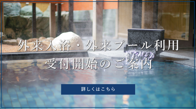 外来スパ・プール利用