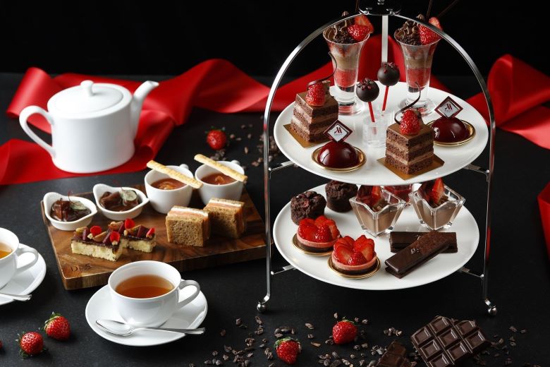 Strawberry & Bean to bar Chocolate Afternoon Tea